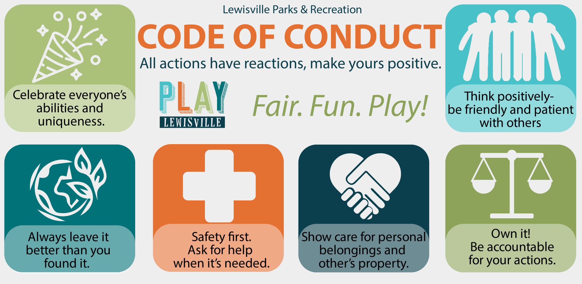 PARD Code of Conduct updated