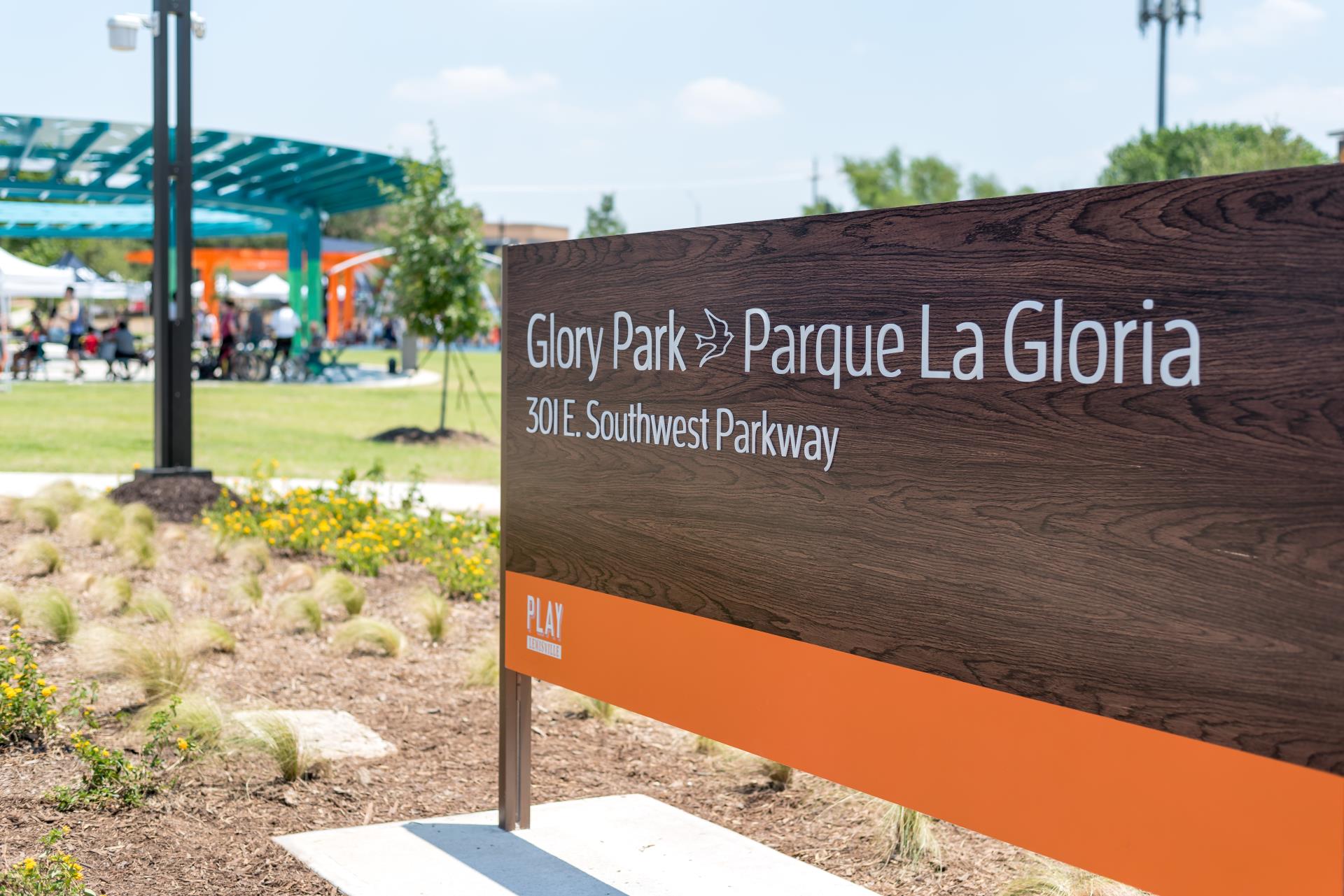 Glory Park sign